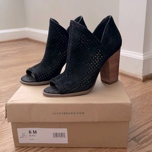 Lucky Peep Toe bootie